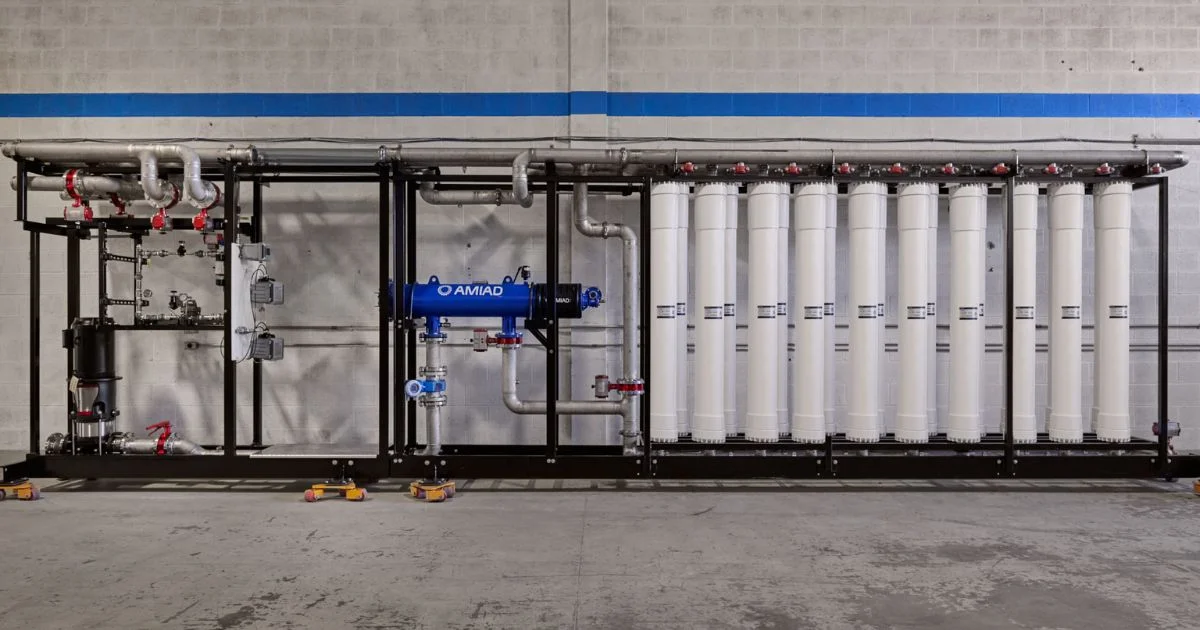 Ultrafiltration water treatment system